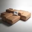 Угловой диван Extrasoft sofa leather — фотография 4
