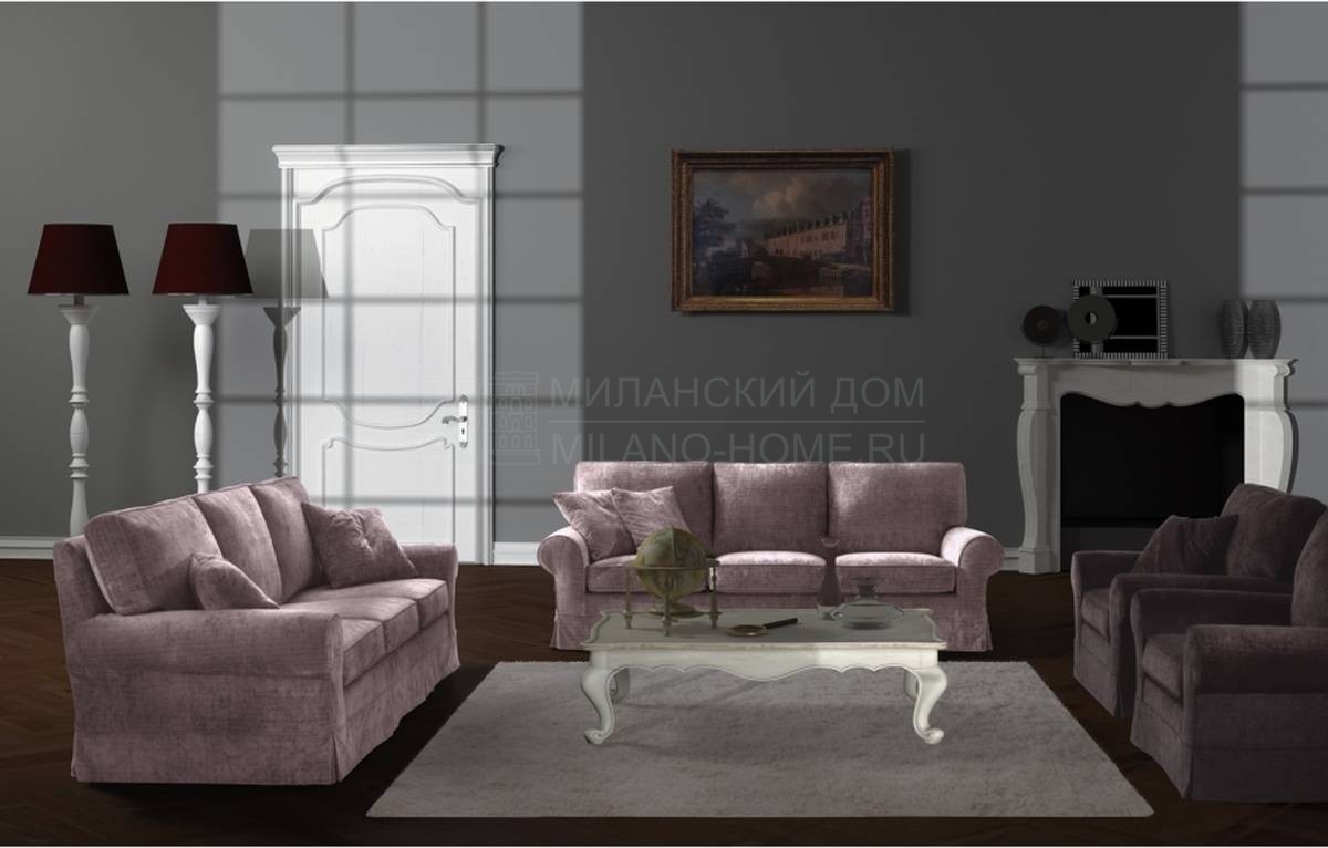 Прямой диван Ottocento/sofa из Италии фабрики ASNAGHI / INEDITO