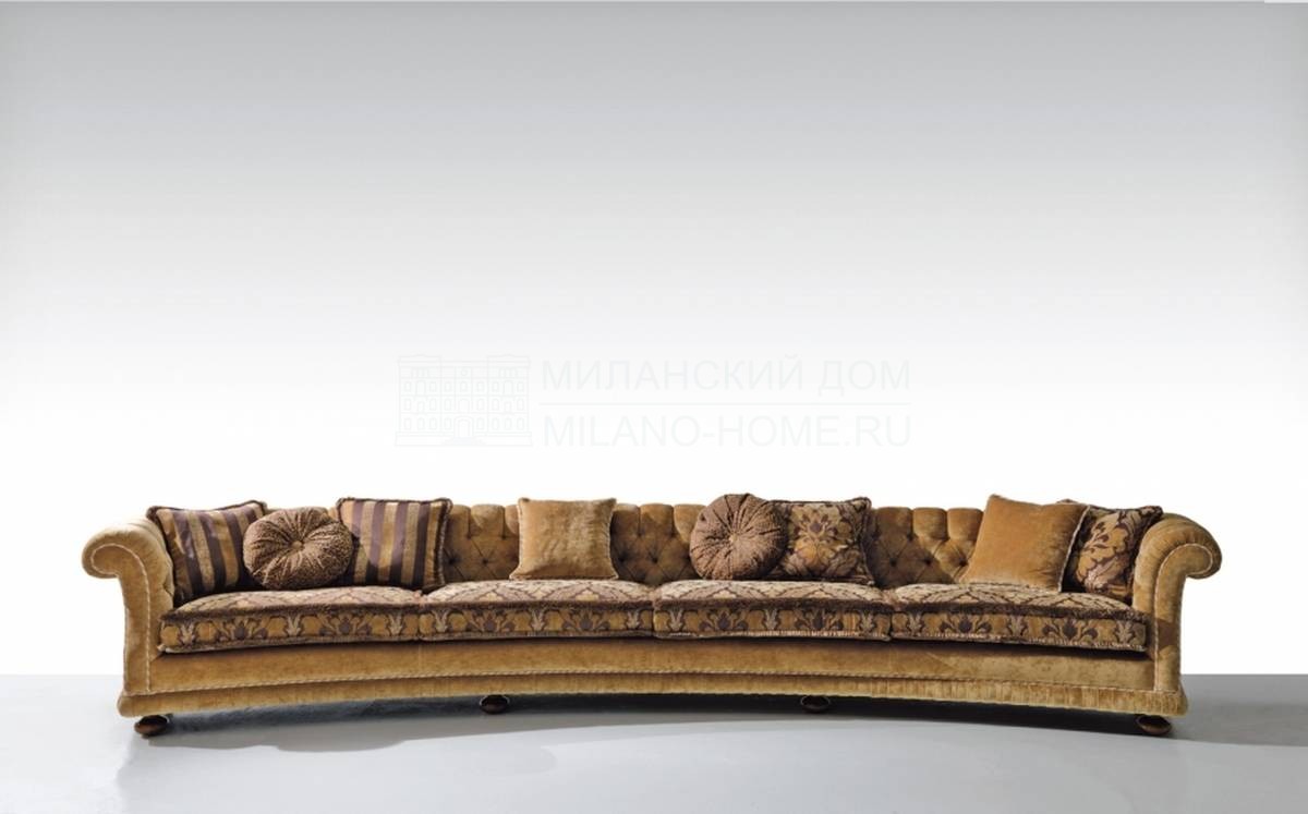 Круглый диван Versailles/round-sofa из Италии фабрики ASNAGHI / INEDITO