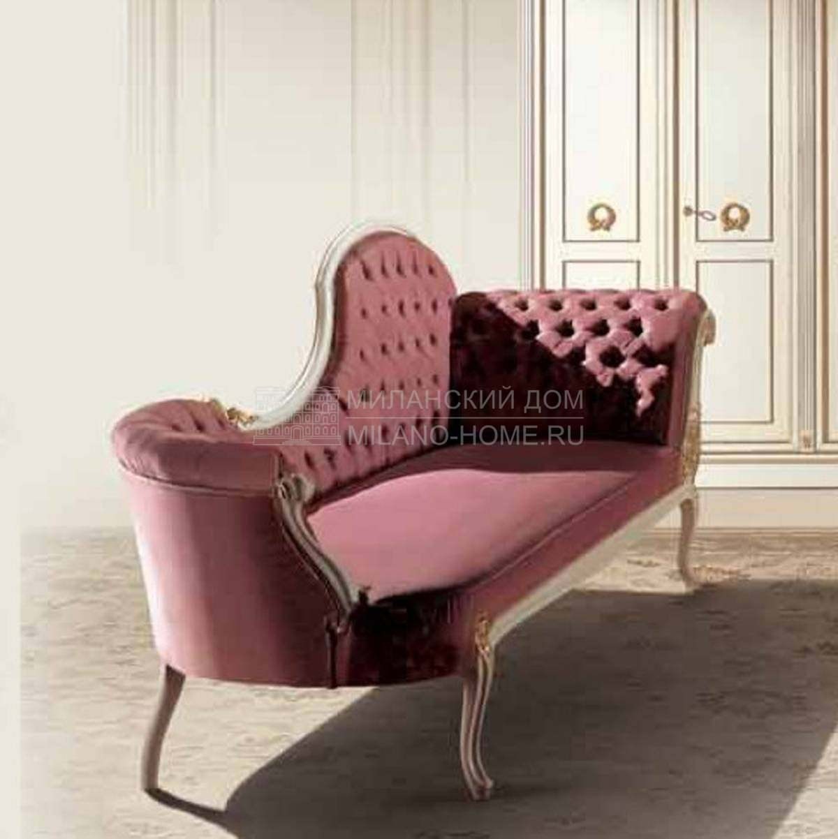Оттоманки 347-DX/dormeuse из Италии фабрики ANGELO CAPPELLINI Оттоманки 347-DX/dormeuse из Италии фабрики ANGELO CAPPELLINI