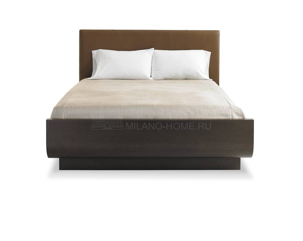 Кровать с мягким изголовьем Objets King Sleigh Bed из США фабрики BOLIER