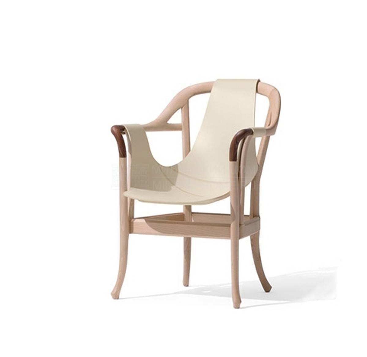 Кожаное кресло Progetti pure narrow / 30220 из Италии фабрики GIORGETTI
