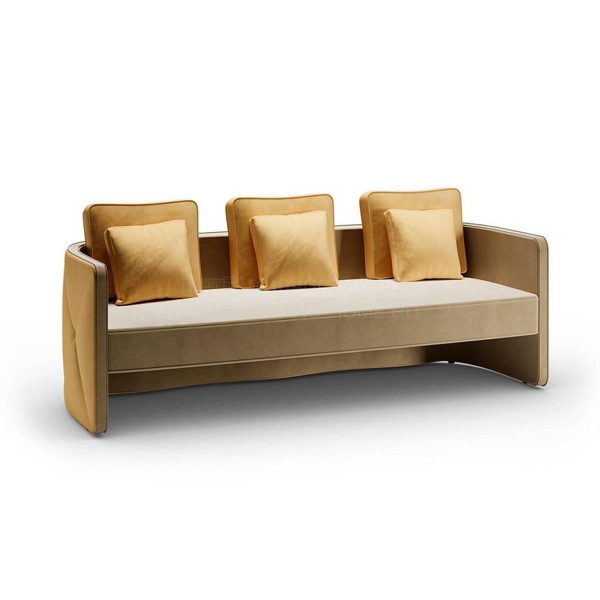 Прямой диван Aura sofa из Италии фабрики REFLEX ANGELO