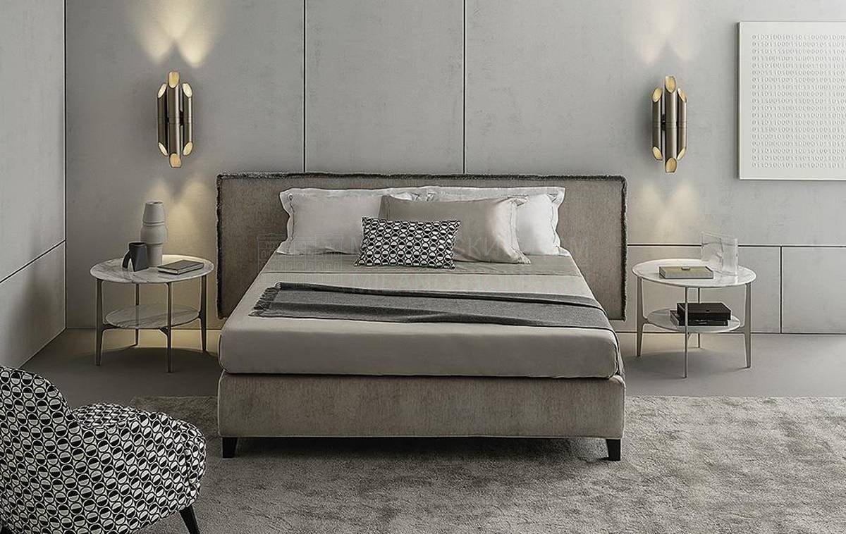 Кровать с мягким изголовьем Astoria из Италии фабрики CASAMILANO