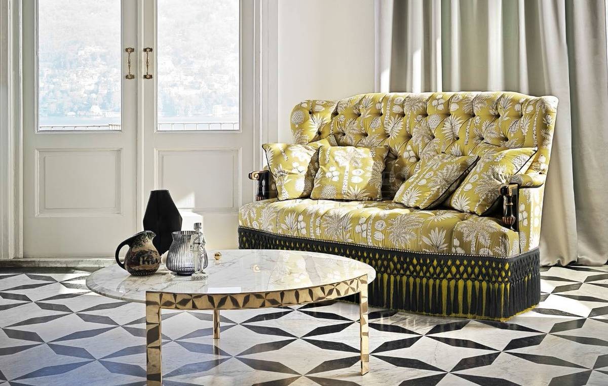 Прямой диван Art. 60109 / D31 sofa из Италии фабрики ANGELO CAPPELLINI 
