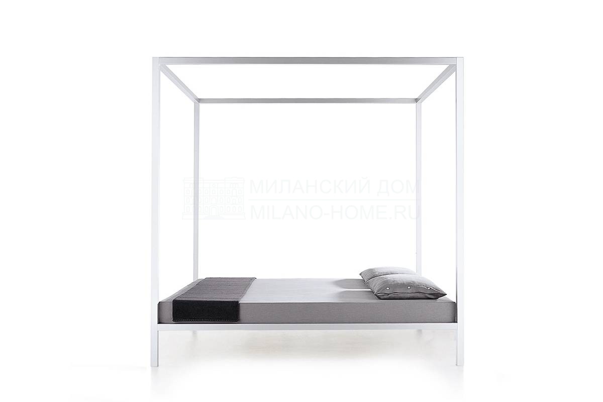 Кровать с балдахином Aluminium bed due из Италии фабрики MDF ITALIA