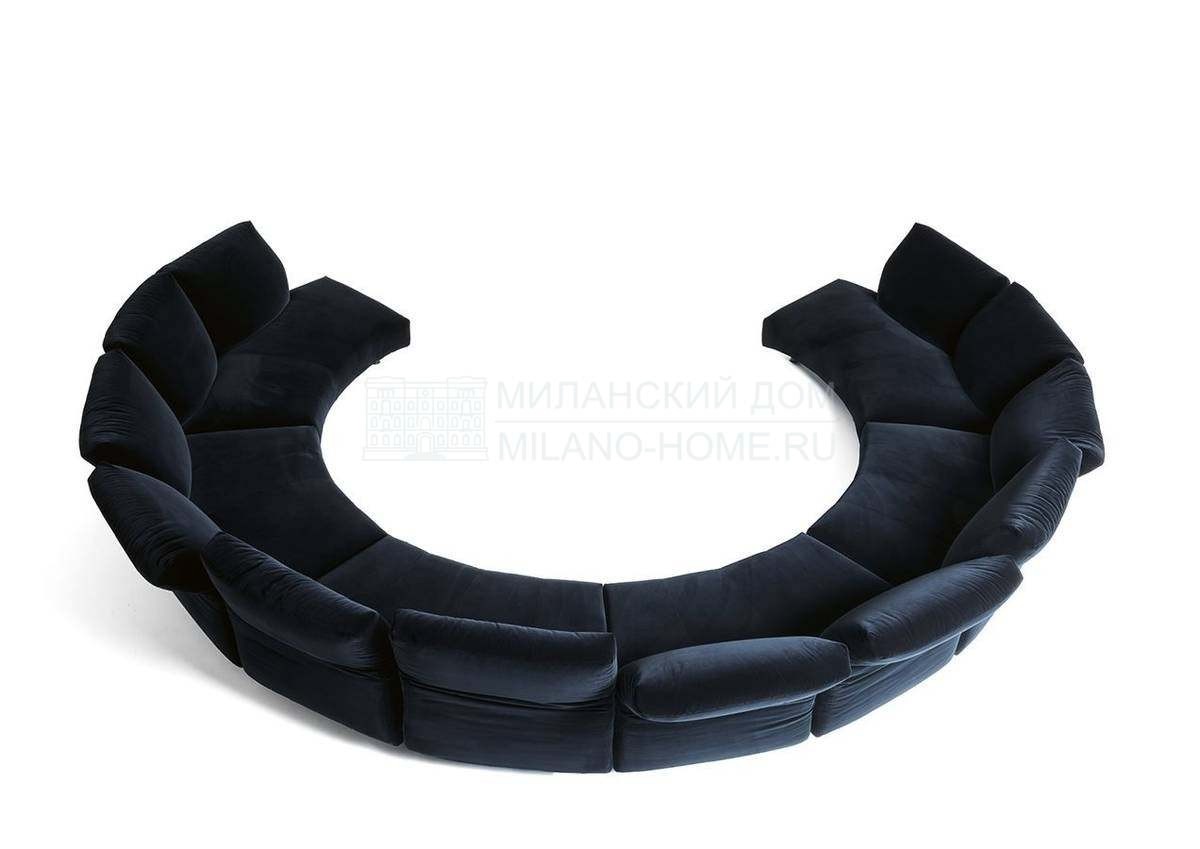 Круглый диван Essential sofa round из Италии фабрики EDRA Круглый диван Essential sofa round из Италии фабрики EDRA