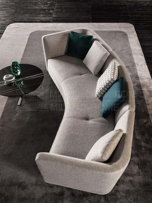 Прямой диван Lounge Seymour из Италии фабрики MINOTTI Прямой диван Lounge Seymour из Италии фабрики MINOTTI