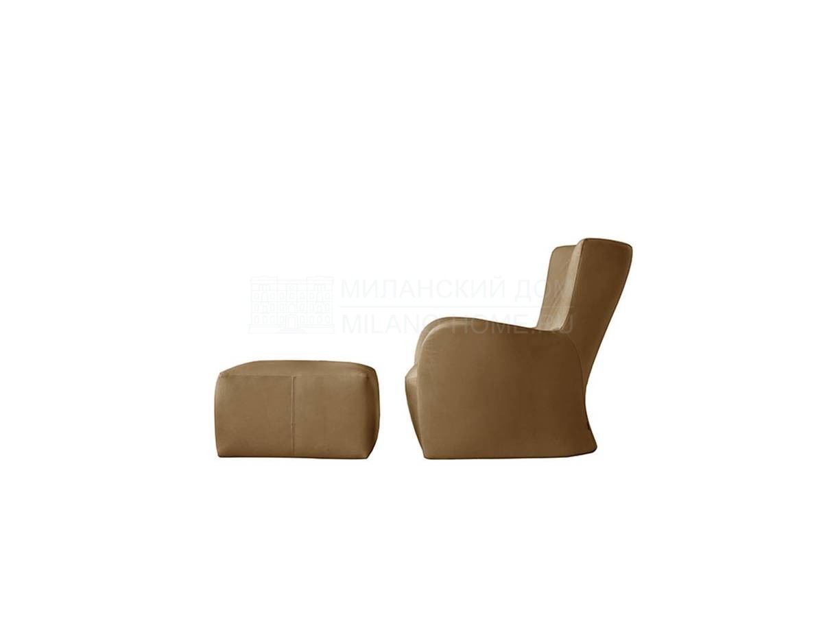Каминное кресло Mandrague/ armchair из Италии фабрики MOLTENI