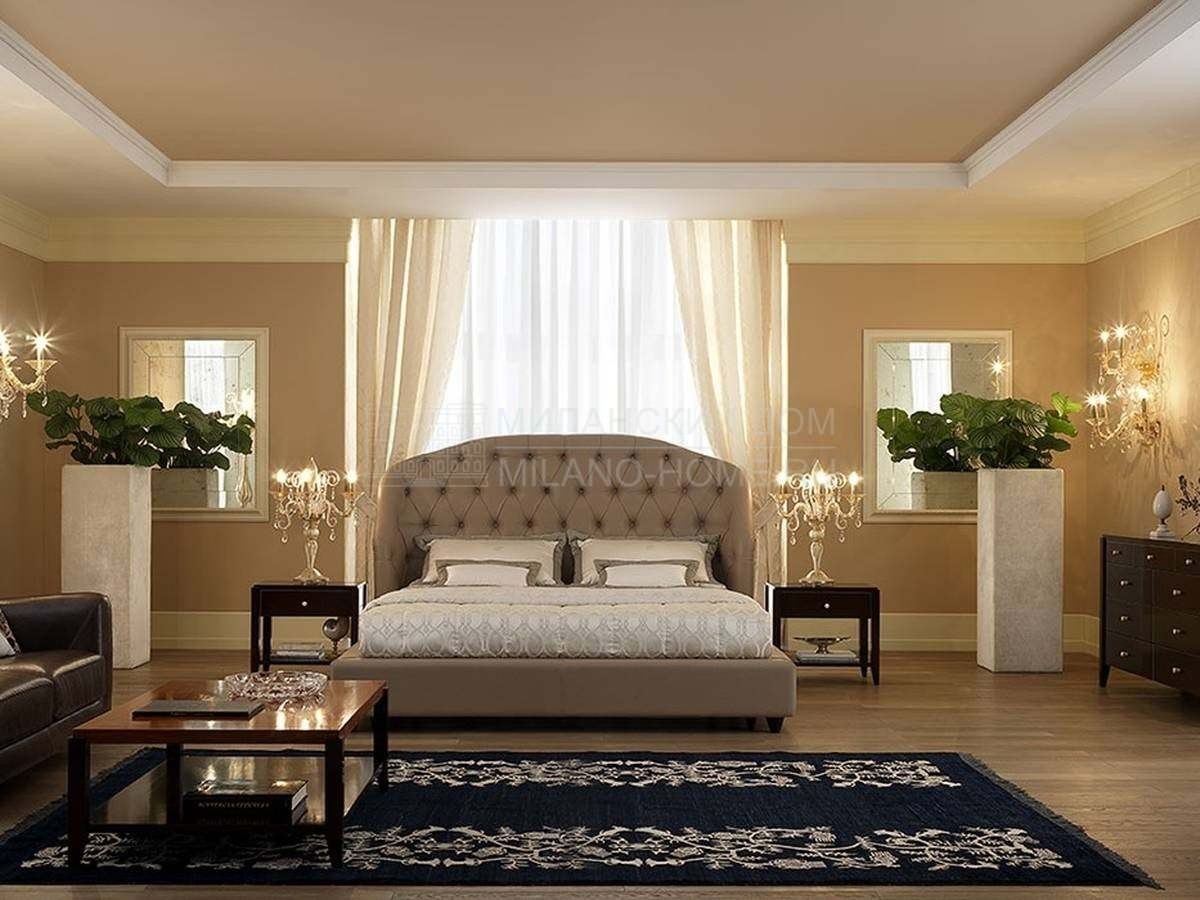 Кожаная кровать Dolce vita white bed из Италии фабрики FM BOTTEGA Кожаная кровать Dolce vita white bed из Италии фабрики FM BOTTEGA