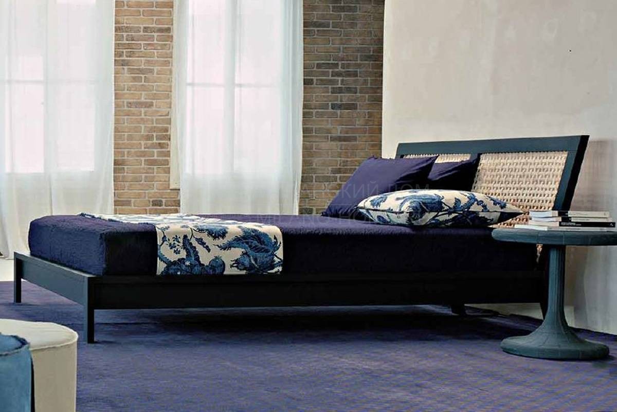 Кровать с комбинированным изголовьем Otto 180E-G из Италии фабрики GERVASONI