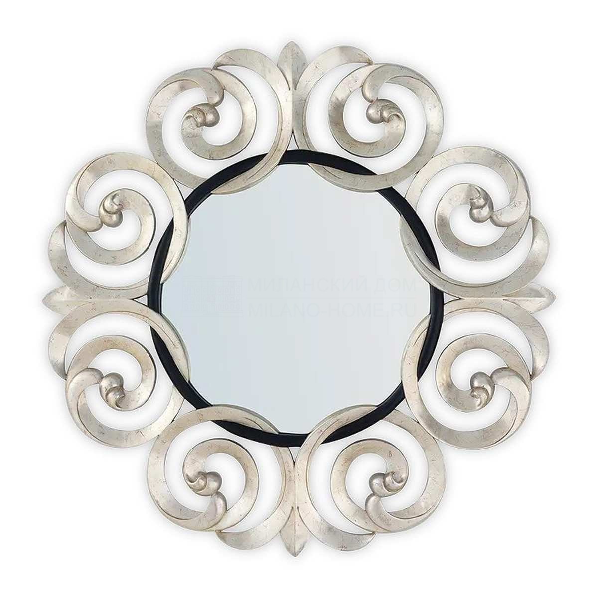 Зеркало настенное Contemporary scrolls mirror из США фабрики CHRISTOPHER GUY