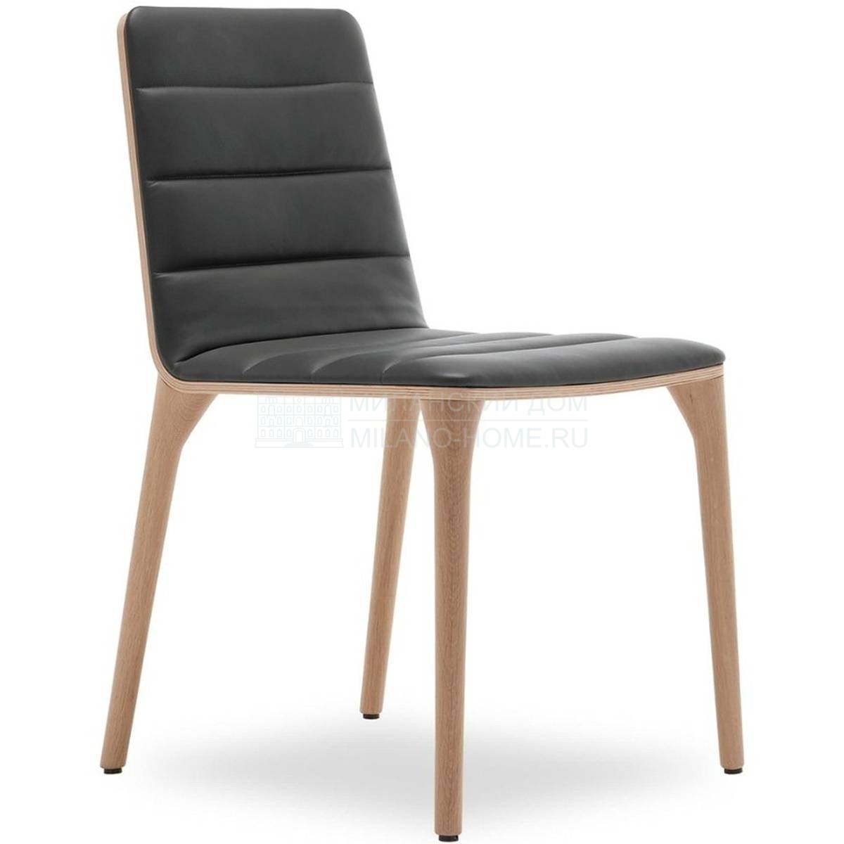 Кожаный стул Pit chair из Италии фабрики TONON Кожаный стул Pit chair из Италии фабрики TONON
