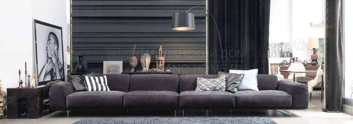 Прямой диван Brandy sofa из Италии фабрики GAMMA ARREDAMENTI