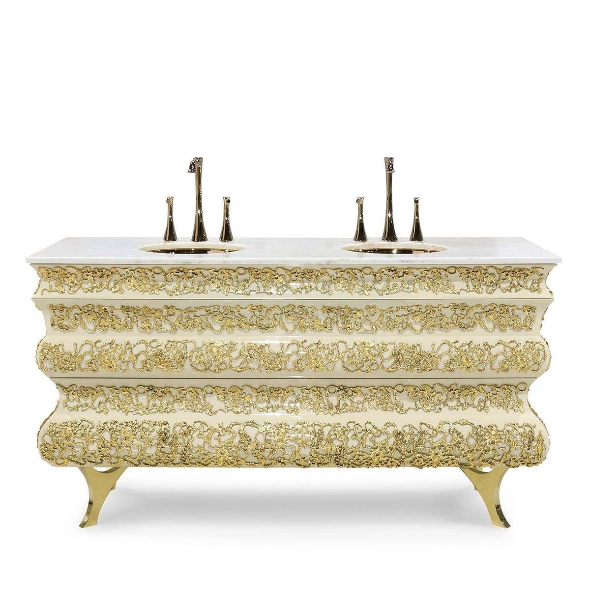 Тумба под раковину Crochet / washstand из Португалии фабрики MAISON VALENTINA Тумба под раковину Crochet / washstand из Португалии фабрики MAISON VALENTINA