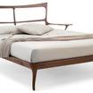 Кровать с деревянным изголовьем T.D.L.V./bed