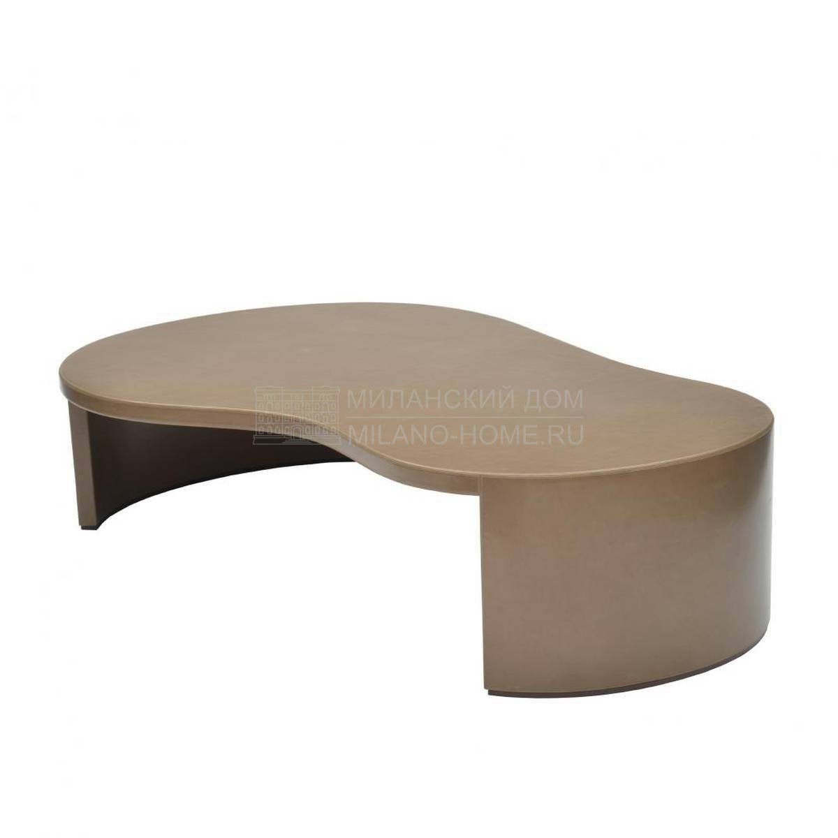 Кофейный столик Lute Leather Cocktail Table из Италии фабрики RUBELLI Casa