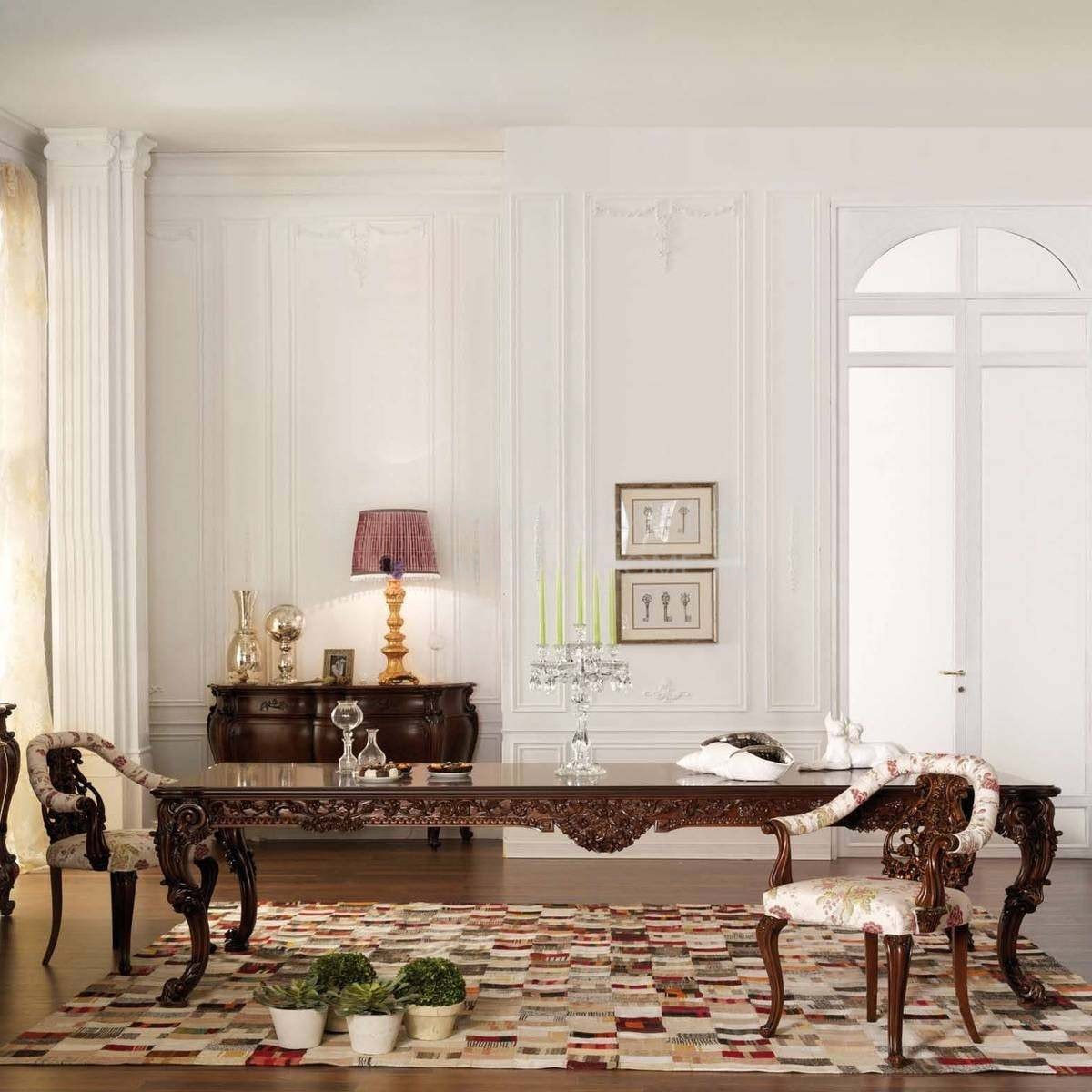 Обеденный стол PC 9101 Canapo/table из Италии фабрики ASNAGHI INTERIORS Обеденный стол PC 9101 Canapo/table из Италии фабрики ASNAGHI INTERIORS