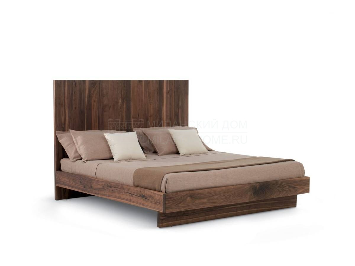 Кровать с деревянным изголовьем Natura 5/bed из Италии фабрики RIVA1920