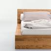 Кровать с деревянным изголовьем Natura 4/bed — фотография 3
