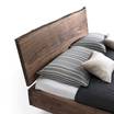 Кровать с деревянным изголовьем Natura 6 / bed — фотография 3
