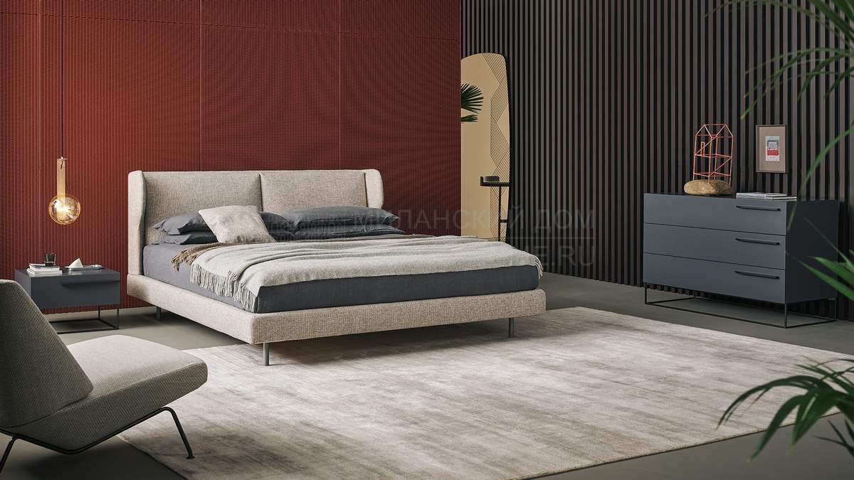 Двуспальная кровать River bed из Италии фабрики BONALDO