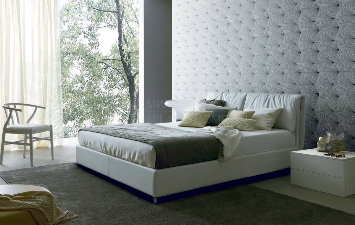 Кровать с мягким изголовьем Beatrice / bed из Италии фабрики MISURA EMME