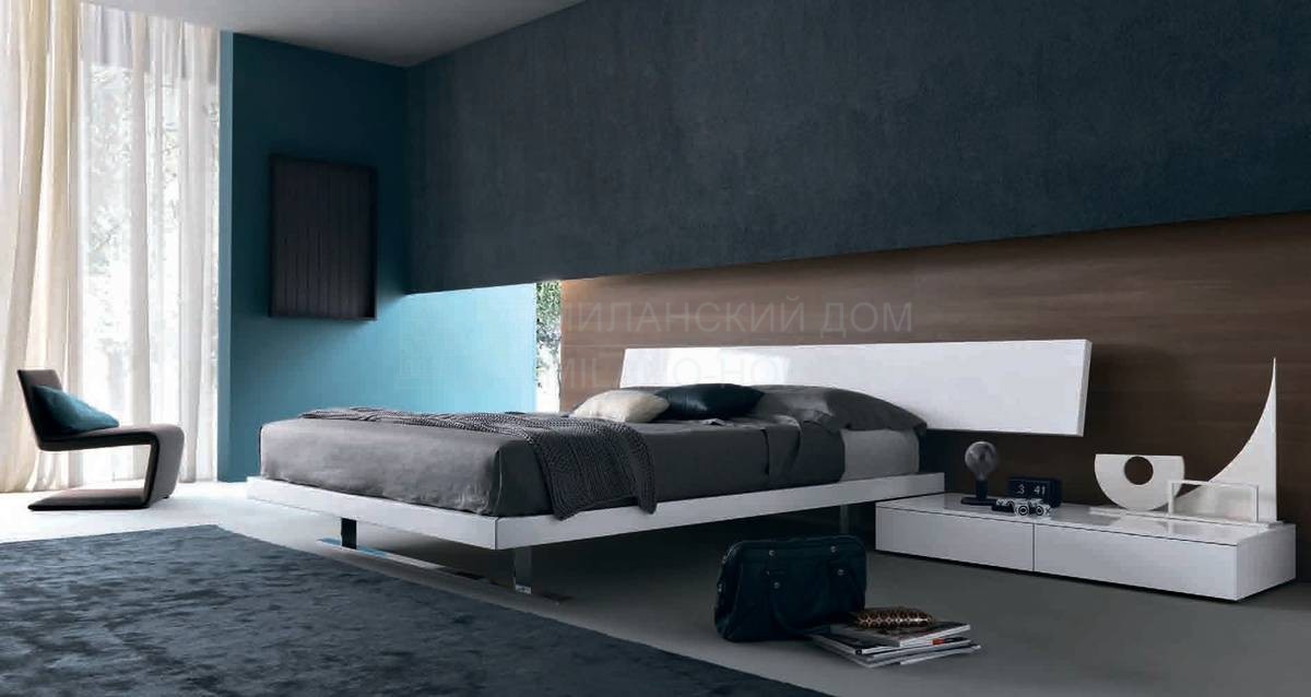 Двуспальная кровать Slim/ bed из Италии фабрики MISURA EMME