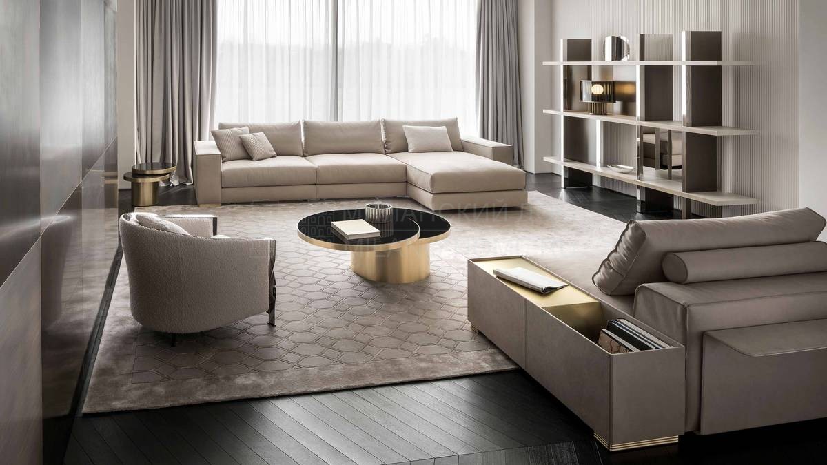 Угловой диван Nautilus sofa из Италии фабрики RUGIANO