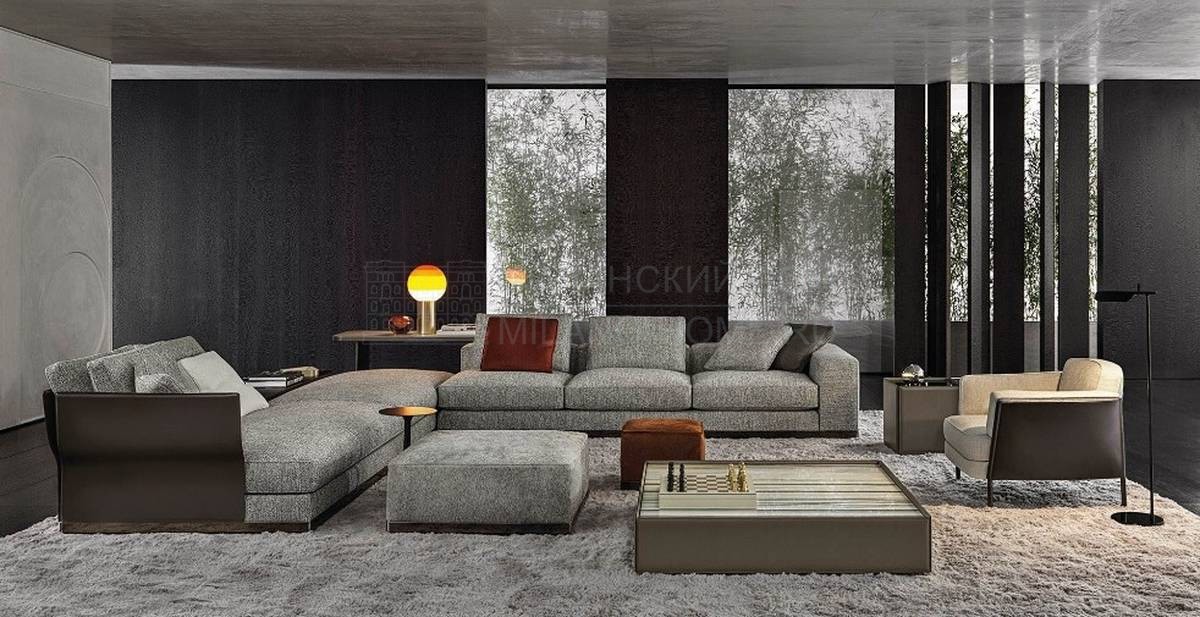 Угловой диван West sofa из Италии фабрики MINOTTI