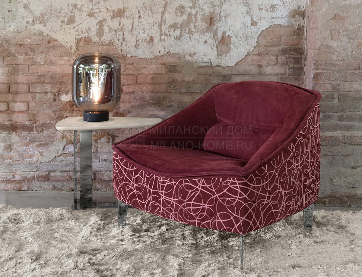 Лаунж кресло Tosca armchair из Италии фабрики PRIANERA