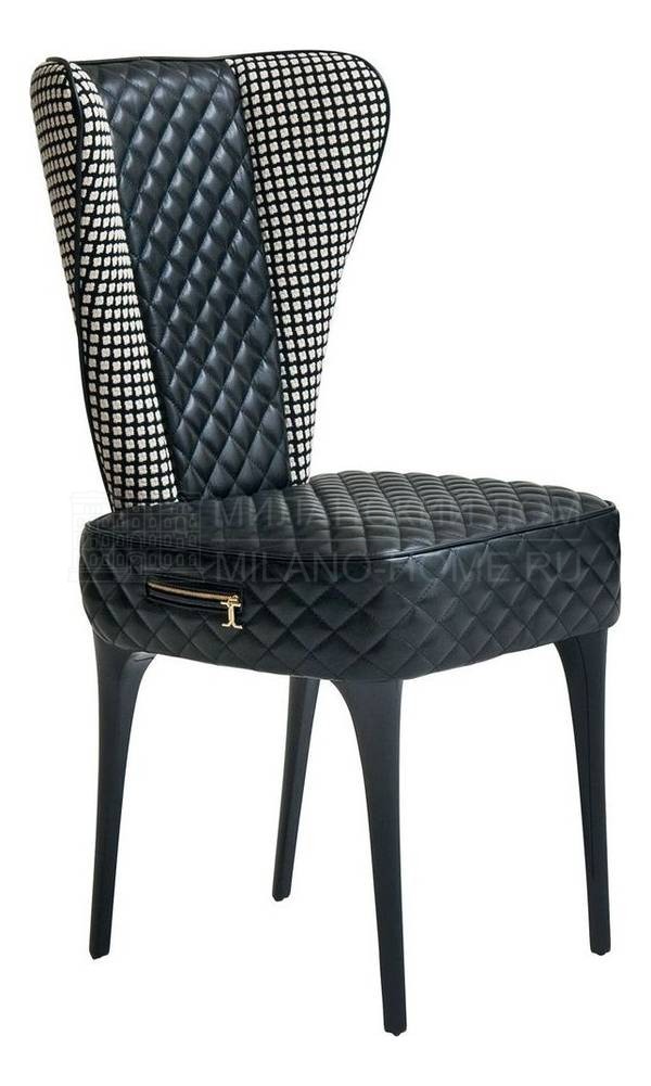 Кожаный стул Trocadero / art.4652SD из Италии фабрики COLOMBO STILE