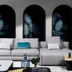 Прямой диван 845_Evo sofa lounge / art.845011
