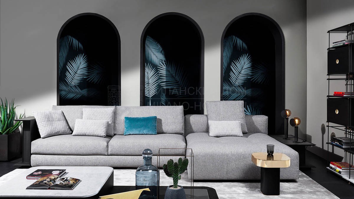 Прямой диван 845_Evo sofa lounge / art.845011 из Италии фабрики VIBIEFFE