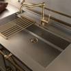 Раковина Semi-recessed rectangular sink with step  — фотография 2