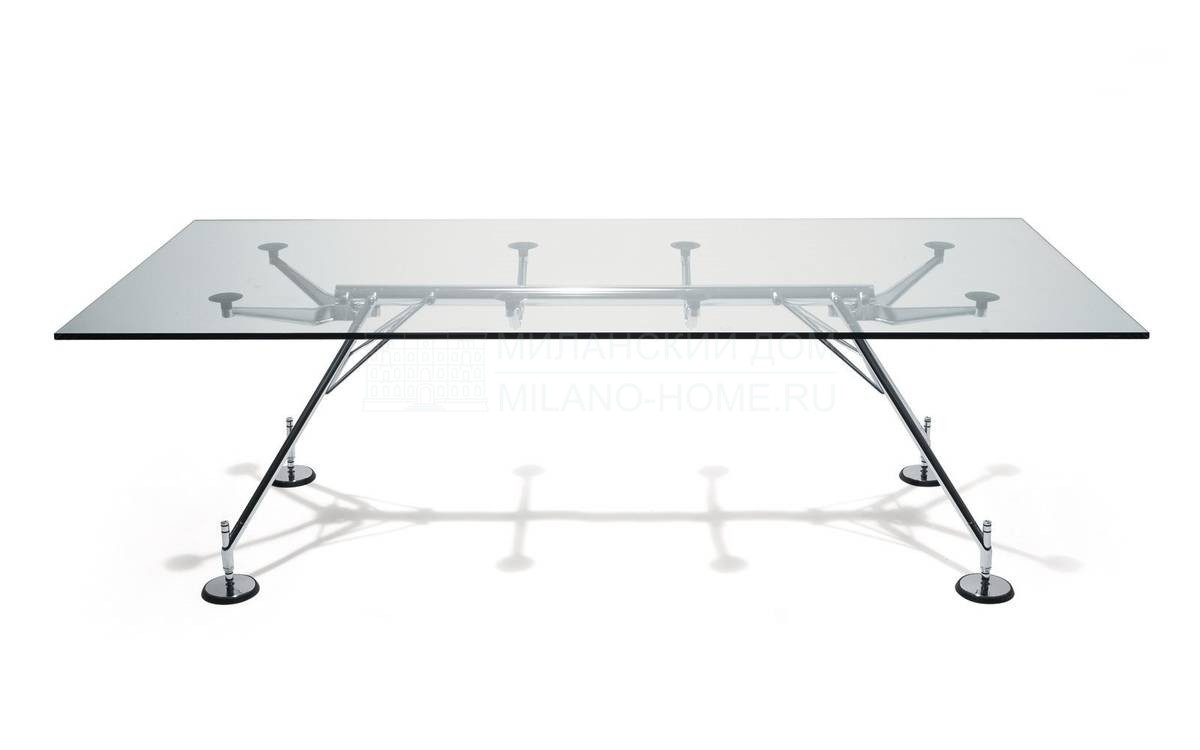 Обеденный стол Nomos table из Италии фабрики TECNO