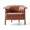 Кожаное кресло Back-Wing armchair leather — фотография 3