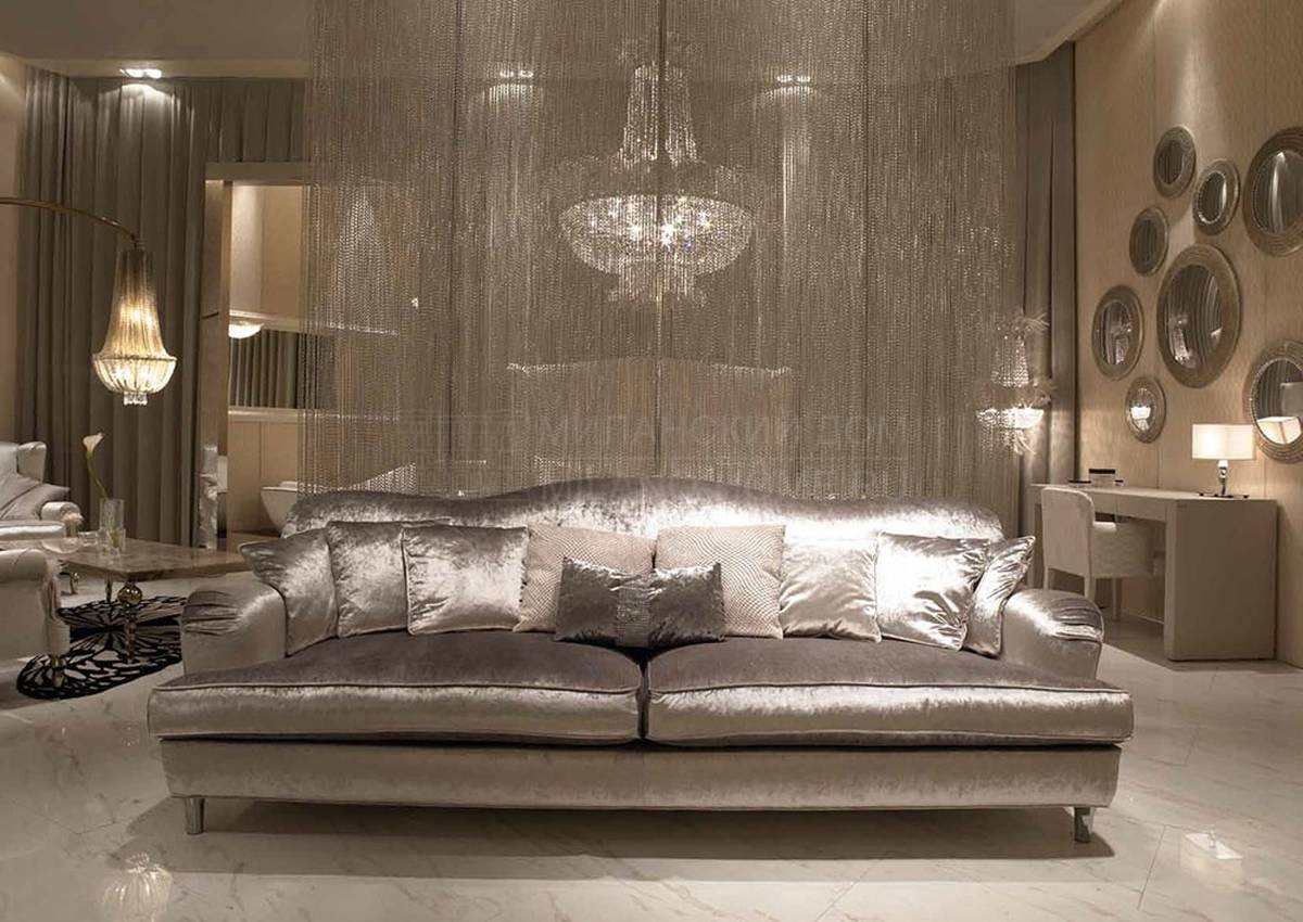 Прямой диван Ginevra sofa из Италии фабрики IPE CAVALLI VISIONNAIRE
