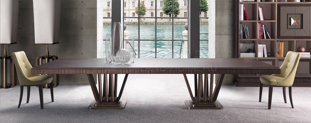 Обеденный стол C1594 table из Италии фабрики ANNIBALE COLOMBO