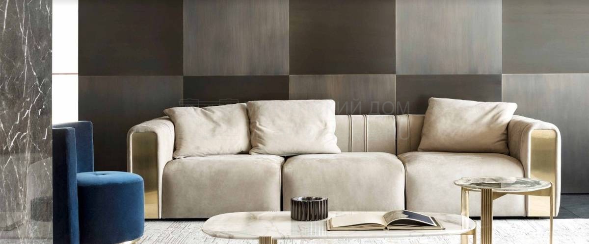 Прямой диван Luz sofa из Италии фабрики RUGIANO