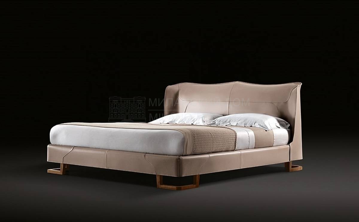 Кровать с мягким изголовьем Corium 62300-10-20 из Италии фабрики GIORGETTI