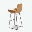 Барный стул Leya bar chair leather — фотография 12