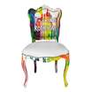 Стул Rock'n Roll & F***ing rockstar, Mess Baroque dining chair 4824 