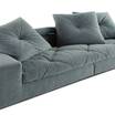 Прямой диван Discours 5 seat sofa — фотография 5