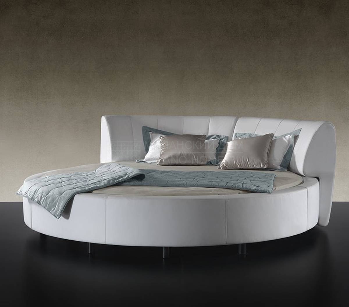 Круглая кровать Luna Letto из Италии фабрики REFLEX ANGELO