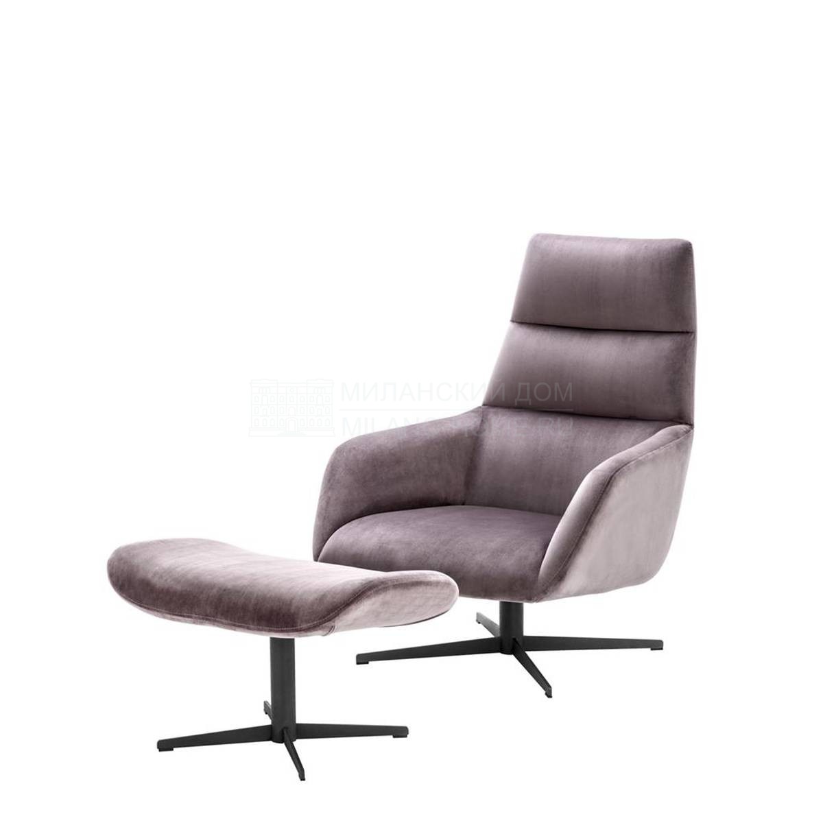 Лаунж кресло Swivel Chair из Голландии фабрики EICHHOLTZ