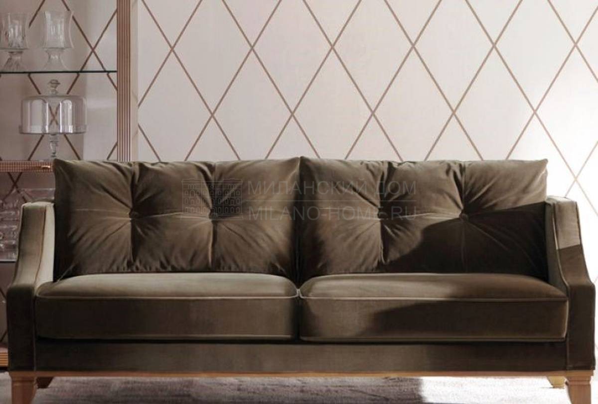 Прямой диван Faust Classic 40042/I, 40043/I из Италии фабрики ANGELO CAPPELLINI OPERA