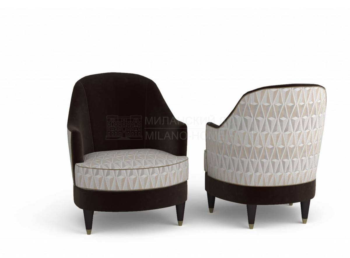 Круглое кресло V018L armchair из Италии фабрики LCI DECORA