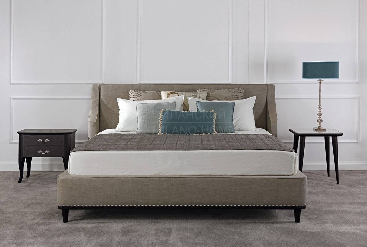 Кровать с мягким изголовьем Grace bed из Италии фабрики GALIMBERTI NINO