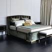 Кровать с мягким изголовьем Zaffiro bed — фотография 7